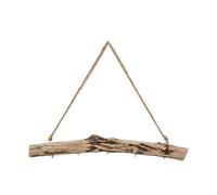 divuukyi Gancio in legno semplice ed elegante per montaggio a parete, decorazione portatile per organizzare chiavi e piccoli accessori