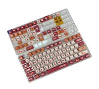 divuukyi Luckily Dragon Year Keycaps Processo di sublimazione della tintura Keycap 126Key per l'installazione di tastiere meccaniche