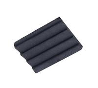 divuukyi Organizzatori di stoccaggio dell'amo di pesca della mosca della schiuma della mosca delle toppe della schiuma del petto della piastra del petto con gancio posteriore adesivo