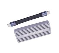 divuukyi Scatola solida di alluminio senza attrezzi 2242/2280 di recinzione del disco con le interfacce di USB C doppi protocolli fino al trasferimento veloce 4TB