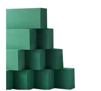 DIWAL Spugna umida per composizioni Floreali 22,5 x 10 x 7 cm per Matrimoni | Feste e decorazioni stagionali. Facile da modellare secondo le esigenze del progetto(4pack)