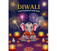 Diwali: A Coloring Book for Little Hands