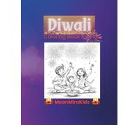 Diwali Coloring Book for Kids: Fun Festive Pages with Diyas, Rangoli & Fireworks | Ages 4-8