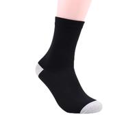 DIWANGQIANG Confezione da 5 calzini ESD | Tessuto conduttivo antistatico | Fornisce messa a terra per il controllo statico | Calzini antistatici | Unisex, Medio-Grande, Nero, nero, Medium-Large