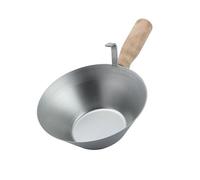 diwedaso Affidabile paletta per cemento con manico ergonomico in legno robusto per un controllo migliorato, garantisce una presa salda. Paletta per cemento per