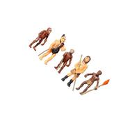 diwedaso Animale di plastica Bambino Simulazione Evoluzione Giocattolo Divertimento Set di giochi interattivi Ambienti di apprendimento 5 pezzi/set Emulazione