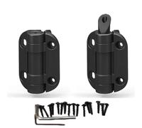 diwedaso Cerniere per cancelli in nylon da 2 pezzi, per qualsiasi cancello in legno, cerniere per impieghi gravosi autoallineanti, porte con cerniera, cancello pesante, autochiudente