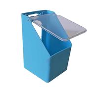 diwedaso Ciotola per l'alimentazione efficiente degli uccelli che garantisce un accesso sicuro e comodo all'acqua e al cibo per i pappagalli. Mangiatoia, Blu, 14x10x8.5 cm