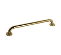 diwedaso L'impugnatura cromata per vasca garantisce un supporto forte e migliora l'arredamento del bagno. Le case eleganti sono ergonomiche e universali, D'oro, 40 cm