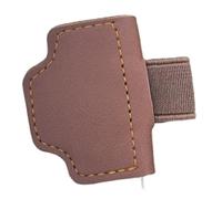 diwedaso Segnalibro magnetico personalizzato in pelle, Per ultra elastico, resistente e impermeabile. Un oggetto Per unico per chi legge libri e viaggia, marrone