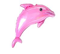 DIWULI Palloncini Compleanno Delfino Rosa Decorazione Pesce