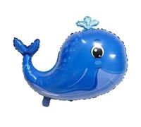 DIWULI Palloncino Balena Blu Decorazione Compleanno Animale