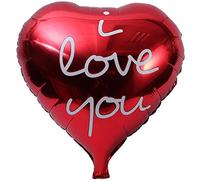 DIWULI, palloncino di cuore Ti amo, Palloncino a forma di cuore, di cuore palloncino cuore rosso palloncino, cuore della stagnola palloncino, stagnola dell'aerostato, stagnola palloncino per il Amore