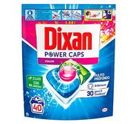 Dixan Power Caps Color Detersivo Lavatrice, 40 Capsule