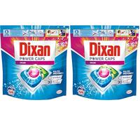 Dixan Power Caps Color, Detersivo Lavatrice in Capsule, Confezione da 88 PZ
