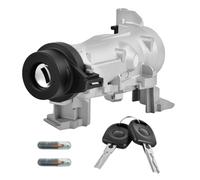 Dixhills Interruttore di accensione e avviamento, bloccasterzo, cilindro di blocco accensione con chiave compatibile con A1 A3 Q2 Q3 TT Alhambra Altea Superb III Golf sostituzione per 1K0905865