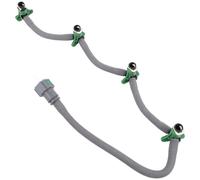 Dixhills Tubo flessibile di ritorno per perdite iniettori carburante compatibile con Focus Mk3 Galaxy Mk2 S-Max C-Max Mondeo Mk4 C30 S40 S60 S80 V40 V50 V60 V70 Sostituzione per AV6Q9K022AB 1746271