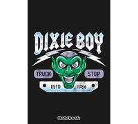 Dixie Boy Diner Logo - Vintage Horror Movies Notebook: Notebook, planner, journal, organiser, bullet journal, sketchbook_ 6x9 inches, 120 dotted pages