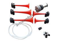 Dixie Duke Of Hazzard 12v Tone 5 Air Horn Trumpet Musical Signal Compressor