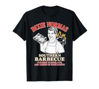 Dixie Normas Barbecue - La Carne è Enorme e Calda - Divertente Gioco di Parole per Adulti Maglietta