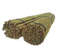 DIXIE STORE bastoncini di bambù | Pali di bambù Set di supporti per fiori | Bastoncini per piante robusti in bambù, 60 cm x 6-8 mm, 100 pezzi, Ampio utilizzo, supporto vegetale, colore naturale