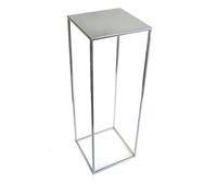 DIXIE STORE fioriera | Aiuola Loft 363 in metallo Supporto per piante | Supporto per piante fantasioso | Per l'arredamento di interni ed esterni ottima impressione argento