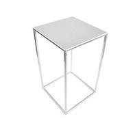 DIXIE STORE fioriera | Aiuola Loft 363 in metallo Supporto per piante | Supporto per piante fantasioso | Per l'arredamento di interni ed esterni ottima impressione Argento