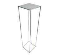 DIXIE STORE fioriera | Aiuola Loft 363 in metallo Supporto per piante | Supporto per piante fantasioso | Per l'arredamento di interni ed esterni ottima impressione Argento