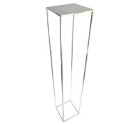 DIXIE STORE fioriera | Aiuola Loft 363 in metallo Supporto per piante | Supporto per piante fantasioso | Per l'arredamento di interni ed esterni ottima impressione Argento
