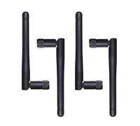 Dixingtek 4 pezzi 108 mm Dual Band WiFi 2.4g 5g 5.8g 6e Antenna SMA maschio connettore, compatibile con router WiFi PCI-E scheda di rete adattatore USB video di sicurezza IoT WiFi Antenna