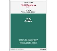 Dixit Dominus RV 595 Ed. critica M. Talbot - Riduzione per canto e pianoforte di A. Frigé