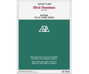 Dixit Dominus RV 595 Ed. critica M. Talbot - Riduzione per canto e pianoforte di A. Frigé