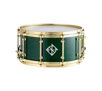 Dixon Artisan PDSAN654CBRG1 - Caldaia in rame con hardware in oro rosa, verde trasparente, modello PDSAN654CBRG1 - Premium Snare per studio e palcoscenico