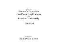 Dixon Index to Seamen (Tascabile)