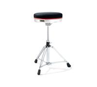 Dixon PSN-903 - Sgabello rotondo per batteria, seduta in rete con memory foam, regolabile in altezza 45-63 cm, gambe a doppia punta, rosso Rally - Drum Throne per Drummer & Percussion