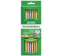 Dixon Ticonderoga Ticonderoga(R) Striped Pencils (10 Count) by