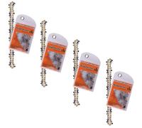 DIY-24H | 4 catene per sega 3/8 1,1 50TG 35 cm lunghezza di taglio semi-scalpello, compatibile con Stihl MS017 MS170 MS171 MS180 MS181