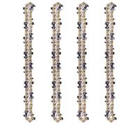 DIY-24H | 4 catene per sega 3/8 1,1 mm 50 TG, lunghezza di taglio 35 cm, scalpello completo, compatibile con Stihl 017 018 MS181 190T