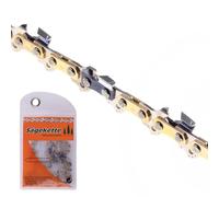 DIY-24H Catena per motosega 3/8", 55 maglie, 1,3 mm, lunghezza di taglio 40 cm, semi-scalpello, compatibile con manico Einhell
