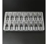 DIY 3D a forma di bottiglia di plastica in policarbonato per il cioccolato, caramelle al cioccolato decorazione stampi, cioccolato Bakeware pan, stampo per torta cottura strumenti, Chocolate