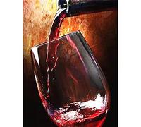 Diy 5D Diamond Painting Arte Del Bicchiere Di Vino Rosso Diamond Painting Kit 5D Artigianato Regalo Di Natale Casa Decorazioni Regalo 40X50Cm Senza Cornice