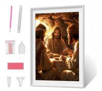 DIY 5D Uomo Diamond Painting Kit Completo per AdultiGiallo Pittura Diamante, Strass Ricamo a Punto Croce Diamond Art Bambini, Nuovo Regalo di Casa Decorazione, Regali per Principianti 40x50cm PJY1 3-1