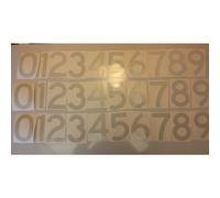 DIY 911 Reflective Address 3 Inch Reflective Numbers By Mg2 Signs