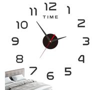 DIY Acrylic Wall Clock - Abstract Frameless Silent Decorative Timepiece