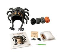 DIY Animal Headdress - Hat Crochet Kit, Handmade Crafting Set, Soft Yarn Kn | Complete Crochet Kit Hat Crochet Kit HaGirls Hobbyists Women Beginners Crocheters Art Teachers Home Apartment Studio Workshop