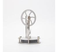 DIY Assembly LTD Kit motore Stirling che funziona, modello motore Stirling a bassa temperatura Magne-tic single-linkage, regalo educativo STEM per scienze termiche (versione kit)