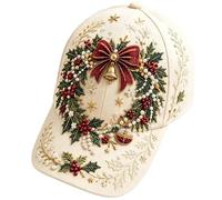DIY Beaded Christmas Headgear Kit For Adults,With Colorful Beads & Ornament