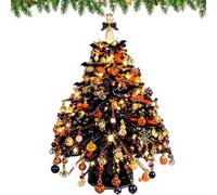 DIY Beaded Christmas Tree Kit, 3D Crystal Bead Holiday Craft Set，Halloween