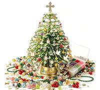 Diy Beaded Christmas Tree Kit, Crystal Holiday Craft Set for Adults (#4)