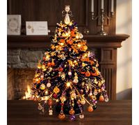 DIY Beaded Christmas Tree Kit for Adults, 3D Tabletop Holiday Craft Set